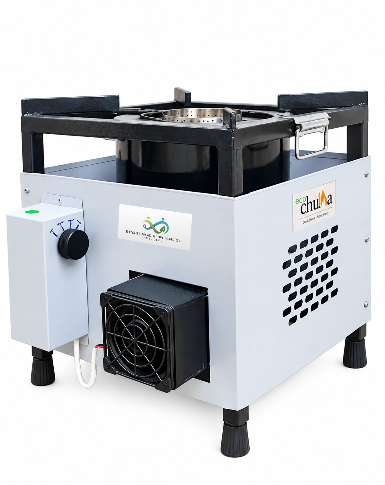Jyot 2.5kg pellet-based force draft commercial cookstove